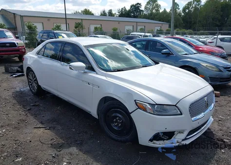 2017 Lincoln Continental Select z USA, uszkodzony, nr VIN 1LN6L9SK3H5606911